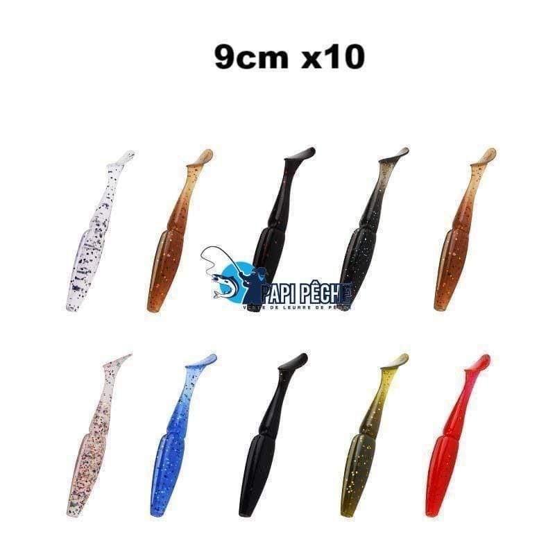 Leurre shad 9cm x10