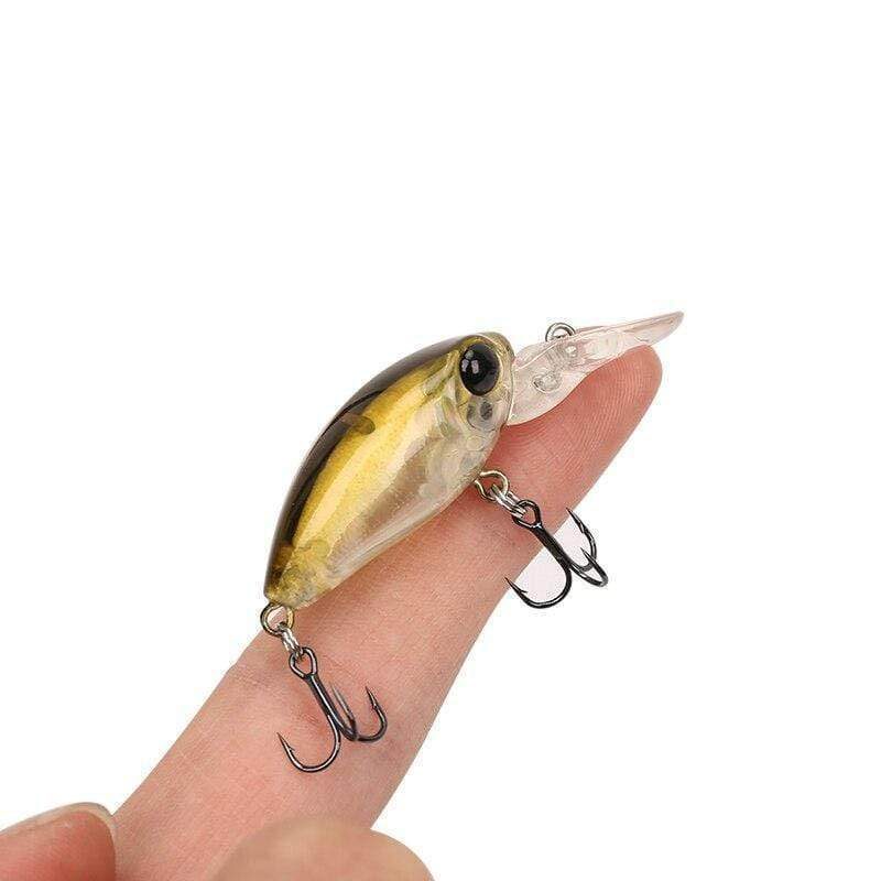 Crankbait 2mm 2.7g Mini Crank aimant à perche