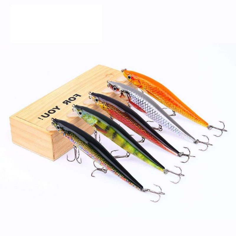 Minnow 12cm 14.6g réaliste bavette large